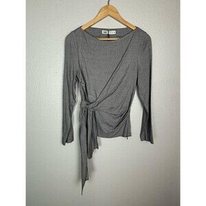 Zara Women's Tie Side Blouse Top Size Small